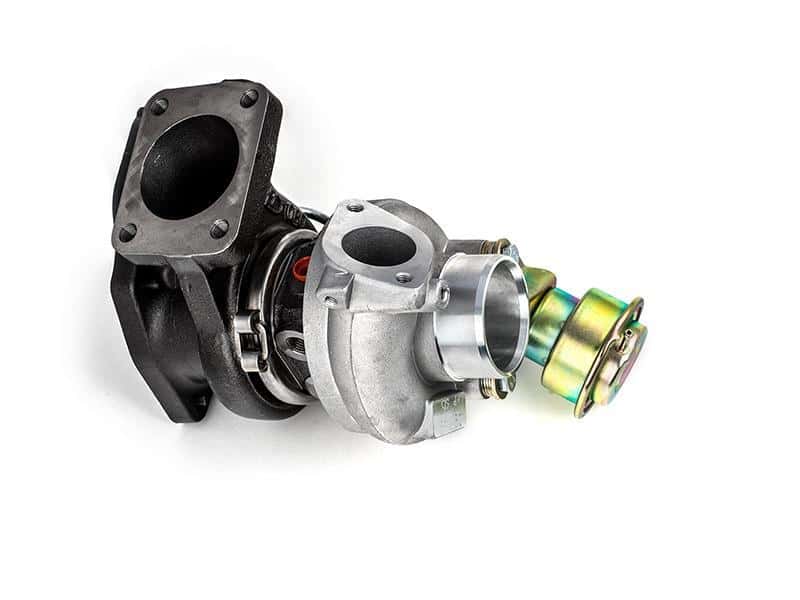 Forced Performance — Forced Performance DSM Flanged Vehicle V3 68HTA UHF Turbo 58mm Black Turbine Hsg WG on O2 (D/S Only) - view 2