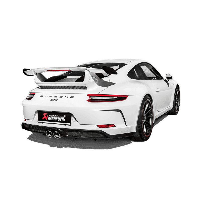 Akrapovic — Akrapovic 2018 Porsche 911 GT3 (991.2) Slip-On Race Line (Titanium) w/Titanium Tail Pipe Set
akrS-PO/TI/8-TP
 - view 3