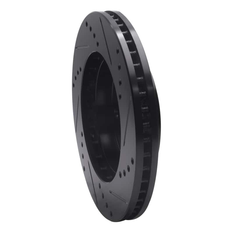 R1 Concepts — R1 79-98 Buick Riviera Front/Rear Left Drilled & Slotted Black Brake Rotor
R1 Brake Rotor Drill - view 4