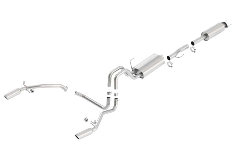 Borla — Borla 11-14 Ford F-150 5.0L AT 2/4WD S-Type SS Catback Exhaust
Cat-Back System
ExhstSysKt - view 4