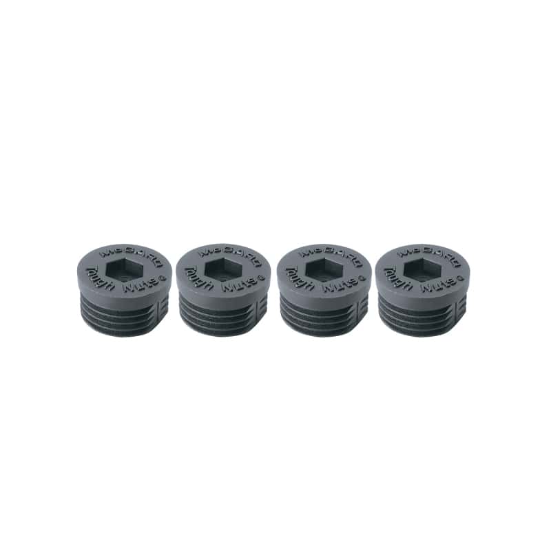 McGard — McGard Plugs For Racing Lug Nuts (4-Pack) - Black - view 1