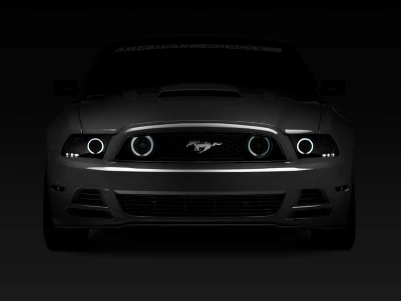 Raxiom — Raxiom 13-14 Ford Mustang GT CCFL Halo Fog Lights (Smoked)
Lights - view 2