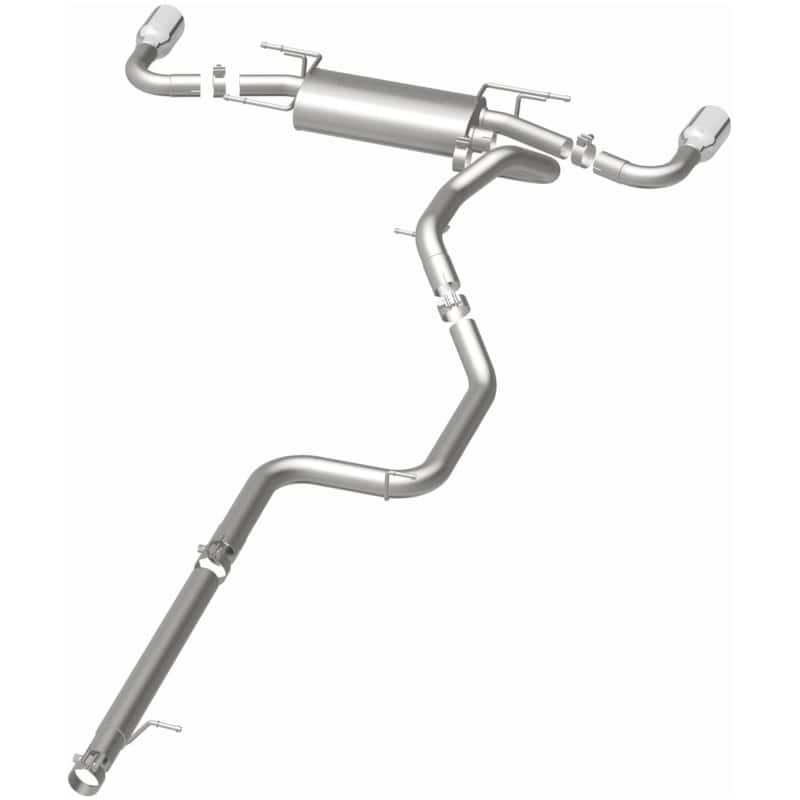 Magnaflow — MagnaFlow 10-12 Mazda 3 L4 2.5L Hatchback Split Rear Exit Stainless Cat Back Performance Exhaust
Cat-Back - view 7