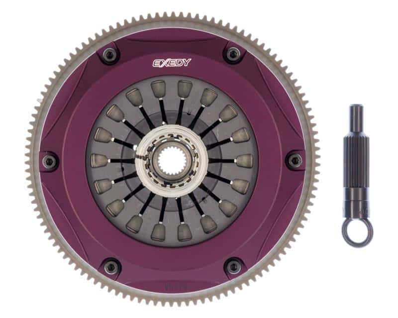 Exedy — Exedy 2008-2015 Mitsubishi Lancer Evolution GSR L4 Hyper Triple Cerametallic Clutch Rigid Disc
Hyper Multi Series
Clutch Kit - view 7