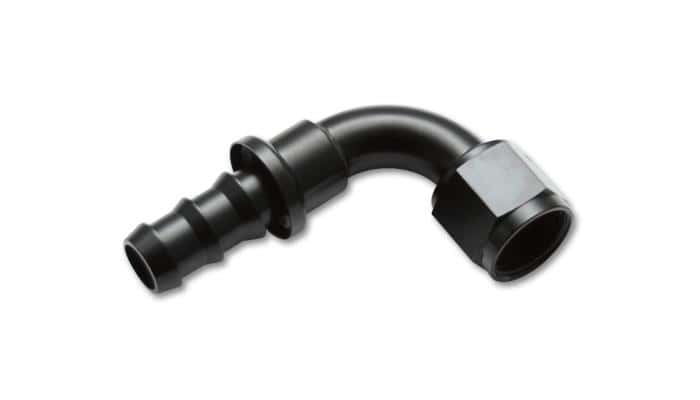 Vibrant — Vibrant -4AN Push-On 90 Deg Hose End Fitting - Aluminum
4AN90DegPushOnHosEnd
-4AN90DegPush-OnFtg
AN Fitting - view 4