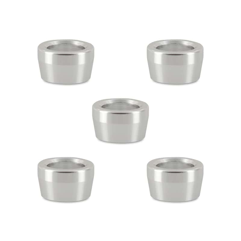 Mishimoto — Mishimoto Replacement -06AN PTFE Fitting Ferrules 5 pack
Braided Line Fitting - view 3