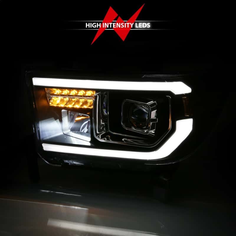 ANZO — ANZO 2007-2014 Toyota Tundra Projector Light Bar H.L Black Amber(Led High Beam) (Halogen Version)
Head Light Set
HdLtSet - view 6