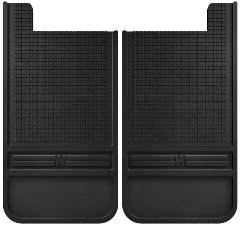 Husky Liners — Husky Liners Universal 12in Wide Black Rubber Rear Mud Flaps w/o Weight
Mud Flaps - view 1