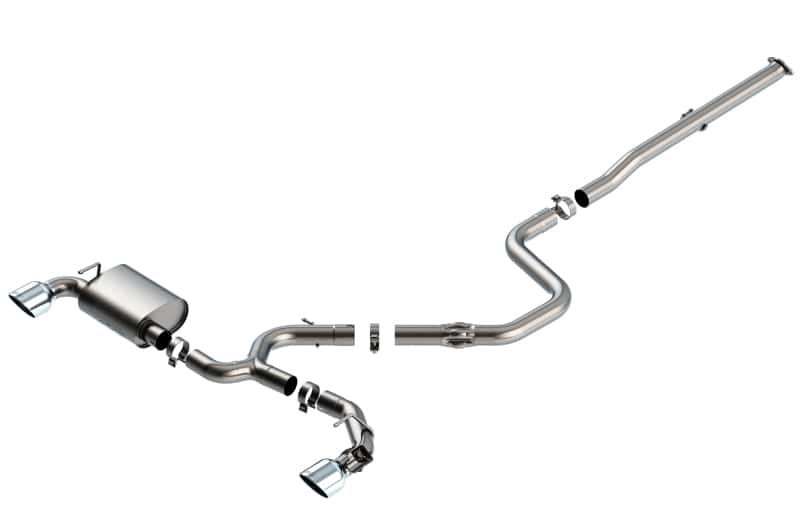 Borla — Borla 19-20 Hyundai Veloster N 2.0L I4 MT FWD 2DR 3in ATAK CatBack Exhaust w/ SS Tips
Cat-Back System - view 1