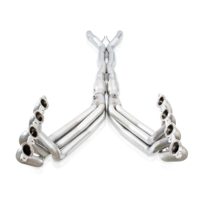 Stainless Works — Stainless Works 2014-18 Corvette 6.2L Headers 2in Primaries w/ High-Flow Cats X-Pipe
Exhaust System - view 3