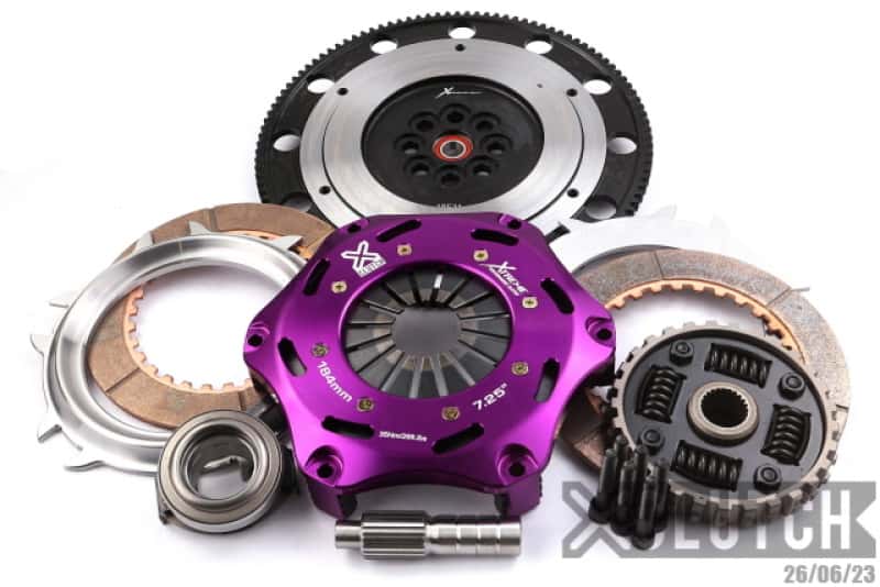 XCLUTCH — XClutch 97-01 Acura Integra RS 1.8L 7.25in Twin Sprung Ceramic Clutch Kit
Clutch Kit - view 1