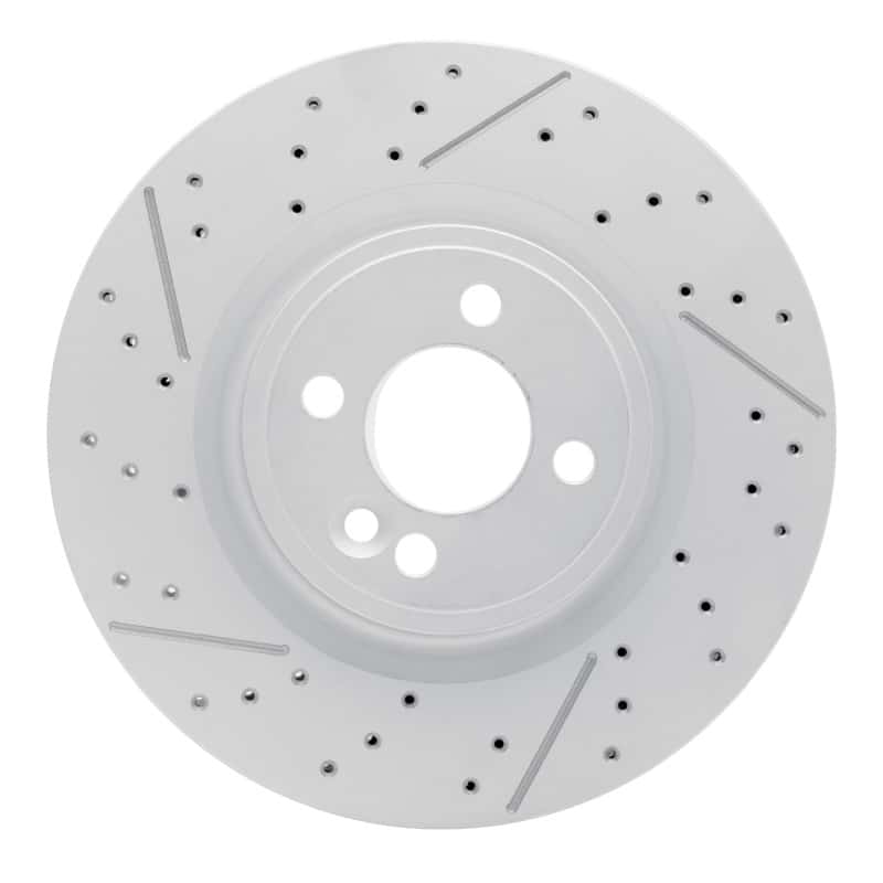 DFC — DFC 09-14 Mini Cooper Clubman Front Drilled GeoSPEC Coated Rotor and Slotted - view 1
