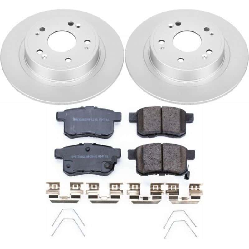 PowerStop — Power Stop 11-14 Acura TSX Rear Z17 Evolution Geomet Coated Brake Kit - view 1