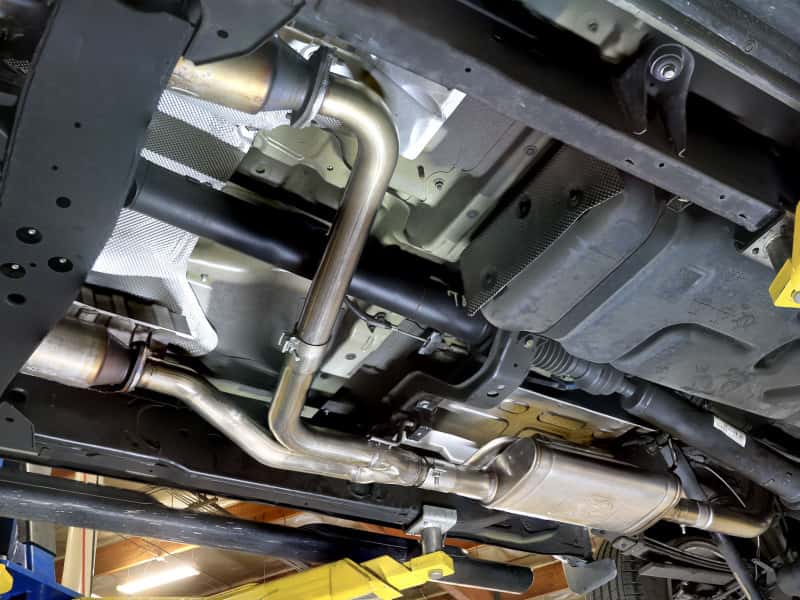aFe — aFe 2022+ Nissan Frontier V6 Vulcan Series SS Cat-back Exhaust w/ Black Tips
Cat-Back Exhaust - view 7