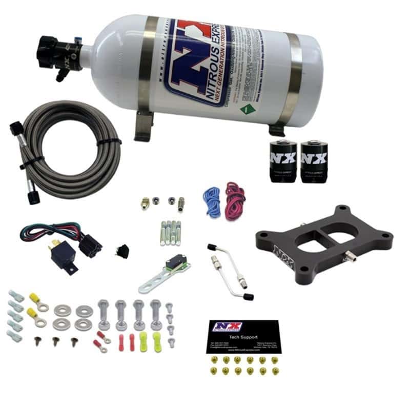 Nitrous Express — Nitrous Express 2 BBL/Gasoline Nitrous Kit (50-300HP) w/10lb Bottle
Injection System Kit
N2OSys - view 1