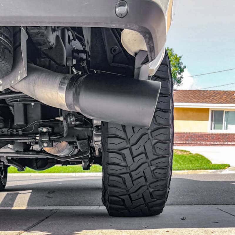 Banks Power — Banks Power 19-23 Dodge Ram Crew Cab 6.7L Cummins Monster Exhaust - SS Single Exhaust w/ Black Tip
Monster Exhaust Sys - view 3