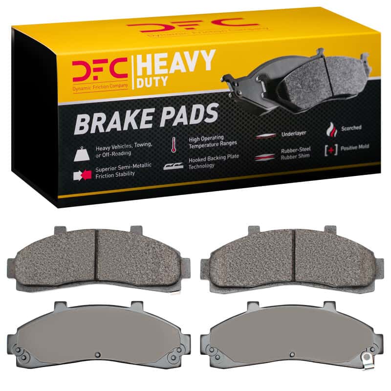 DFC — DFC 95-02 Ford Ranger (USA/Canada) Front Heavy Duty Pads - Semi Metallic
DFC Brake Pad Set - view 1