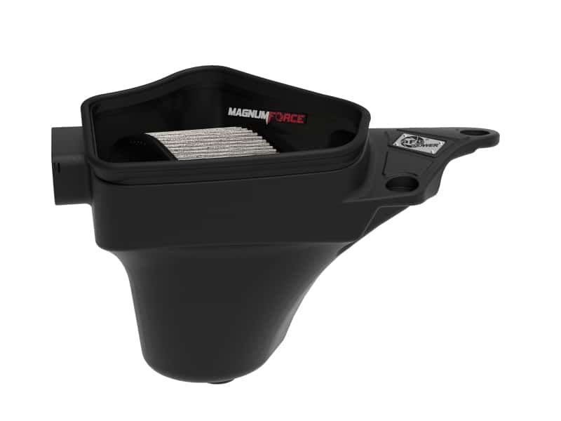 aFe — aFe POWER Magnum FORCE Stage-2 Pro Dry S Cold Air Intake System 06-13 BMW 3 Series L6-3.0L Non Turbo
Magnum FORCE Intake - view 4