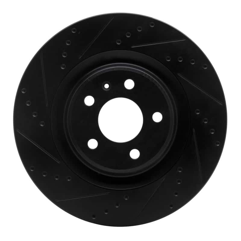 DFC — DFC 08-25 Audi A6 ALLROAD Rear Left Drilled & Slotted Black Brake Rotor - view 1