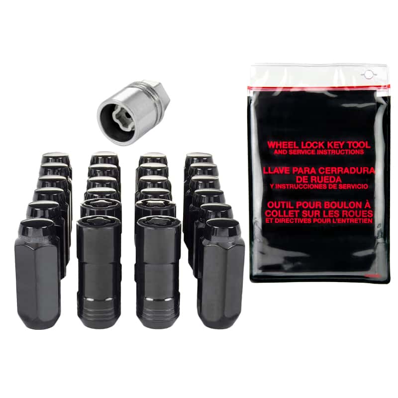 McGard — McGard 6 Lug Hex Install Kit w/Locks (Cone Seat Nut) M14X2.0 / 13/16 Hex / 2.25in. Length - Black - view 5