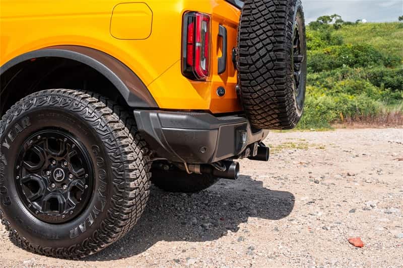 CORSA Performance — Corsa 21-25 Ford Bronco 2.7L 2-Door 2.75in Cat-Back Dual Rear Exhaust w/ 4in Straight-Cut Black Tips
Exhaust - view 6