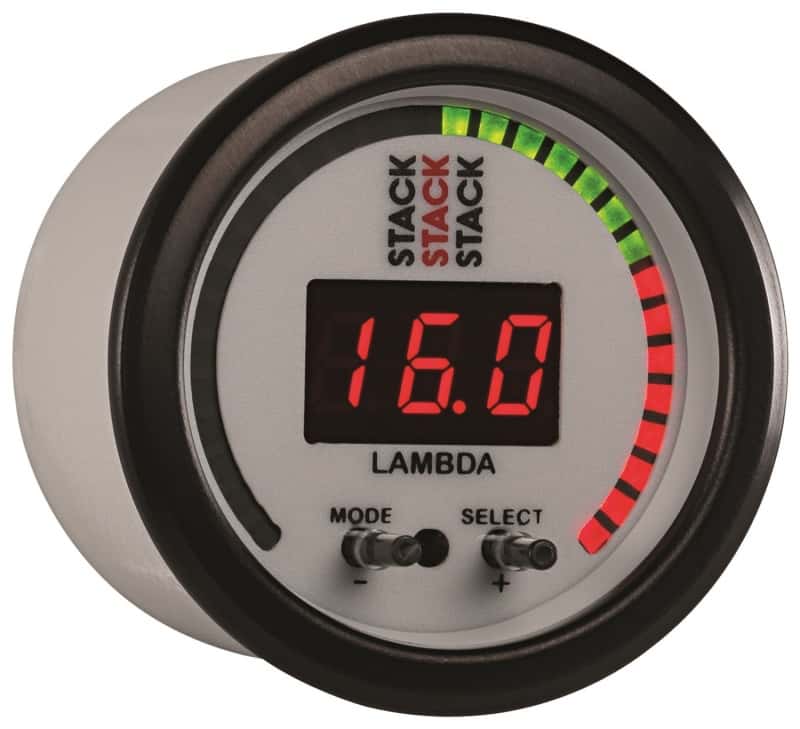 AutoMeter — Autometer Stack 52mm Pro-Control Wideband Air/Fuel Ratio (Lambda) Gauge - White
Ga PC LAMBDA WHT - view 5
