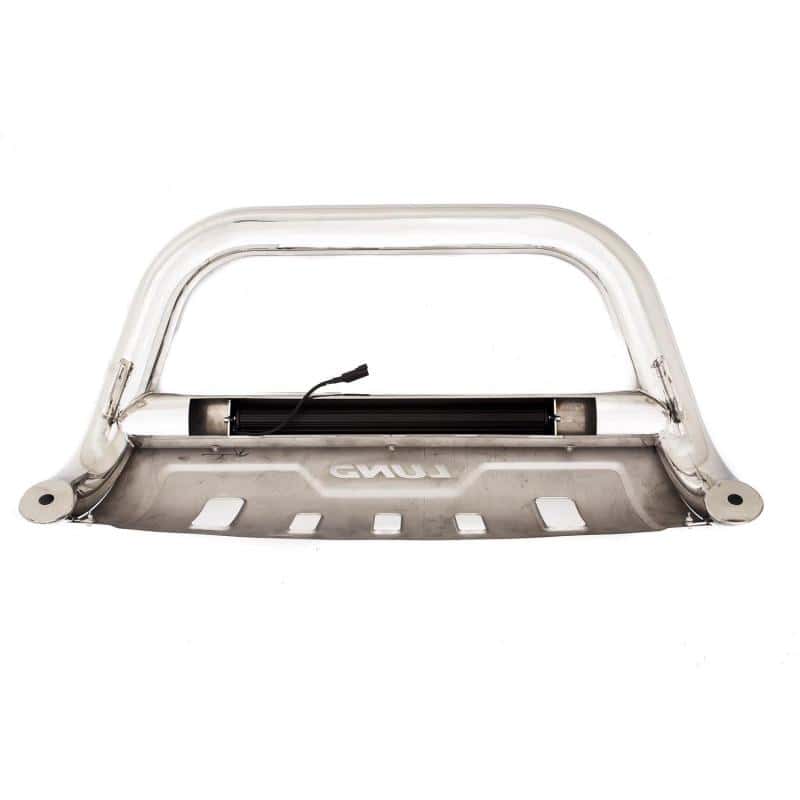 LUND — Lund 20- 21 GMC SIERRA 2500 HD BULL BAR W/ LIGHT & WIRING Stainless Steel
BULL BAR W-LED LIGHT
Bull Bar - view 7