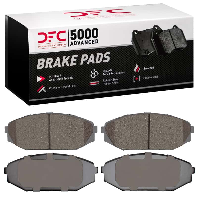 DFC — DFC 99-04 Acura MDX Front 5000 Advanced Ceramic Brake Pads
DFC Brake Pad Set - view 1