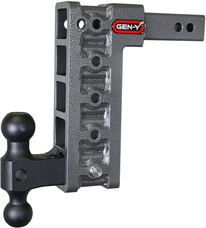 GEN-Y Hitch — Gen-Y Mega Duty 2in Shank 10in Drop 2K TW 16K Hitch w/GH-051 Dual-Ball
Drop Hitch - view 3