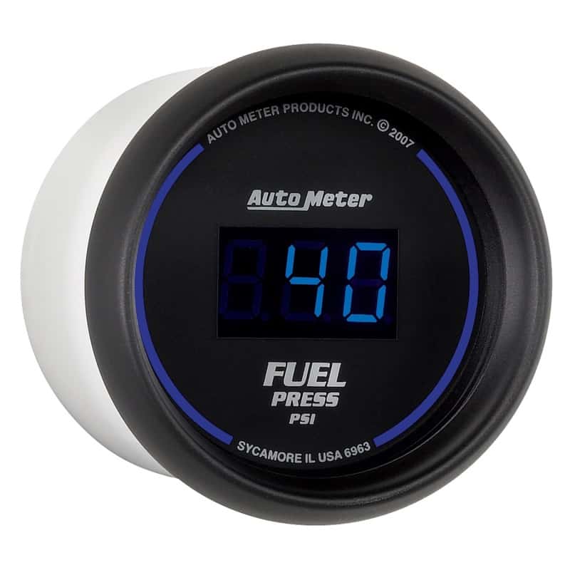 AutoMeter — Autometer 52.4mm 1-100 PSI Black Digital Fuel Pressure Gauge
GA 2" FP 100PSI CBD - view 6
