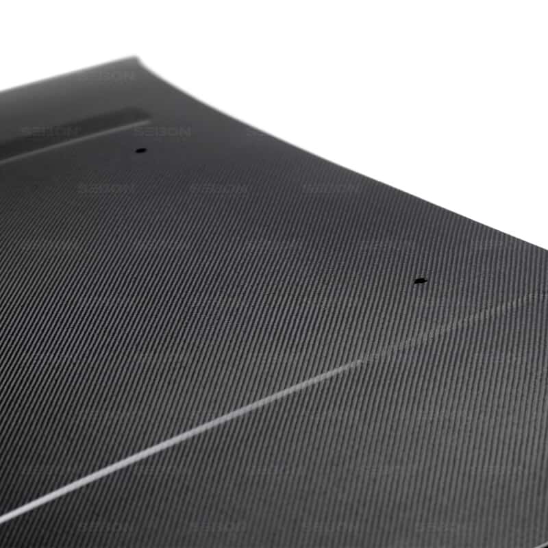Seibon — Seibon 84-87 Toyota Corolla (AE86) OEM Carbon Fiber Hood - view 6