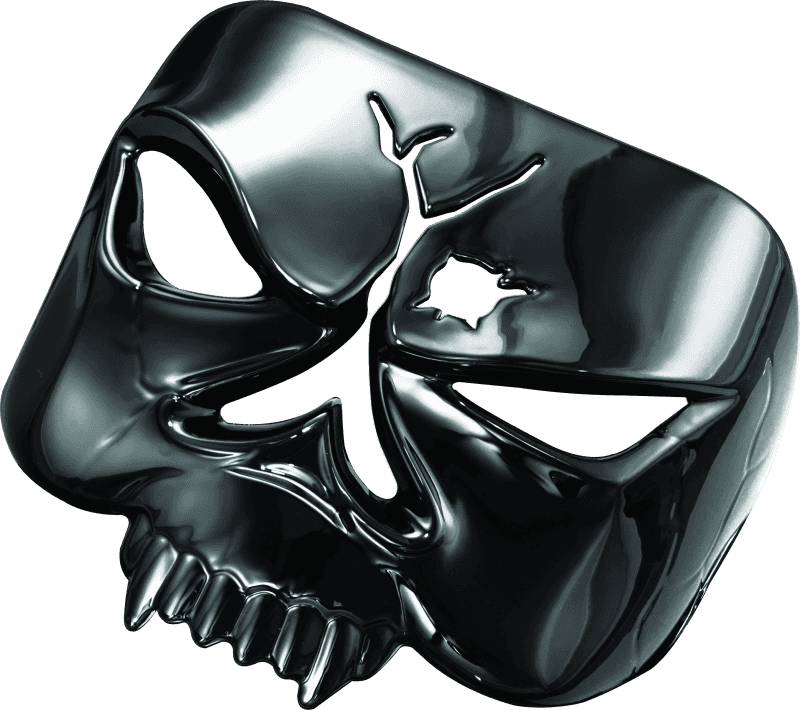 Kuryakyn — Kuryakyn Zombie Taillight Cover Black - view 2
