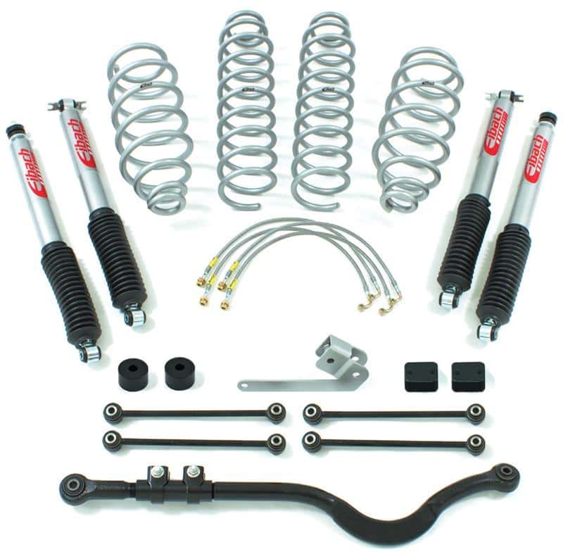 Eibach — Eibach Pro-System Lift Kit for 11-13 Jeep Grand Cherokee Excl Tow Pkg/SRT8 (Springs & Shocks Only)
All Terrain Lift - view 2