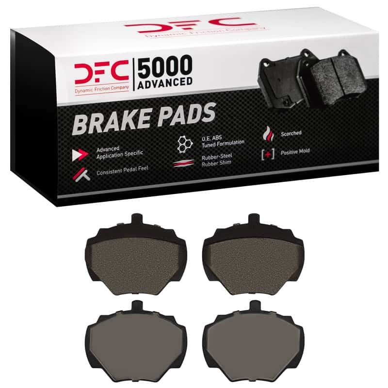 DFC — DFC 74-16 Land Rover Defender (Mexico) Rear 5000 Advanced Low Metallic Brake Pads
DFC Brake Pad Set - view 1