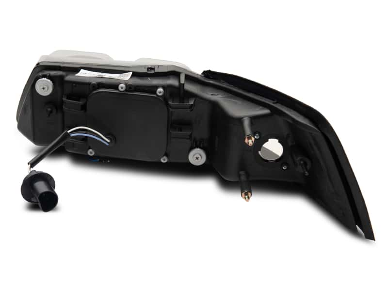 Raxiom — Raxiom 99-04 Ford Mustang Dual LED Halo Projector Headlights- Black Housing (Clear Lens)
Headlights - view 6