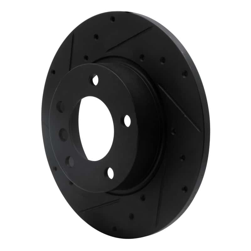 R1 Concepts — R1 95-98 BMW Z3 Front Left Drilled & Slotted Black Brake Rotor
R1 Brake Rotor Drill - view 2