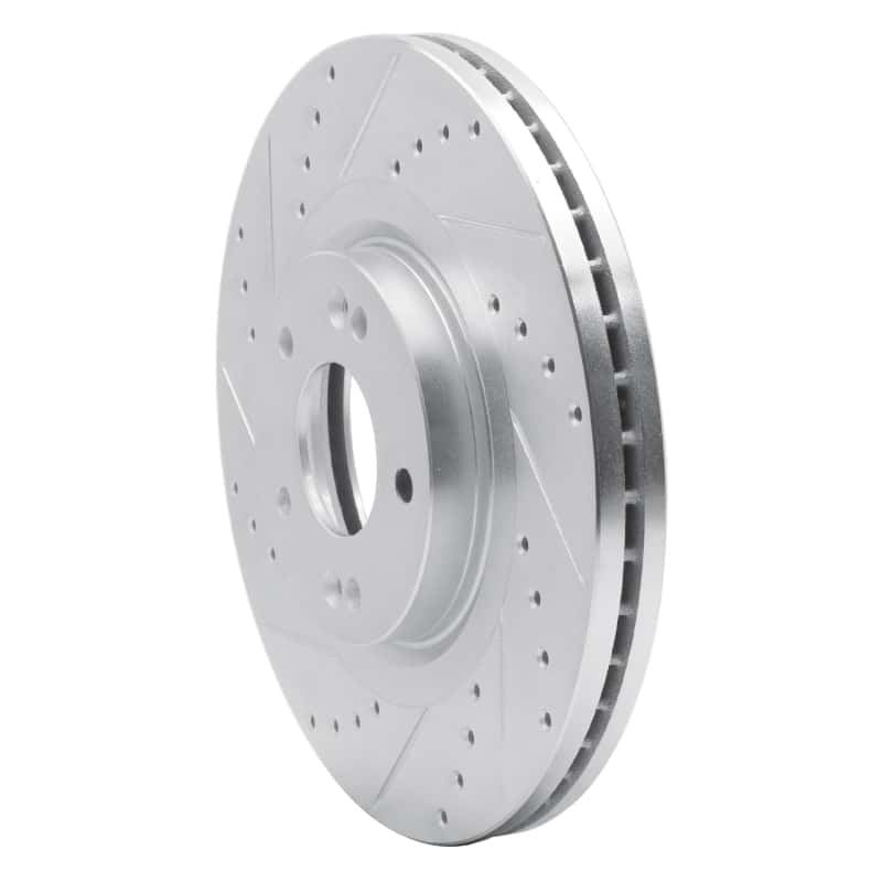 R1 Concepts — R1 15-21 Kia SEDONA Front Left Drilled & Slotted Silver Brake Rotor
R1 Brake Rotor Drill - view 2