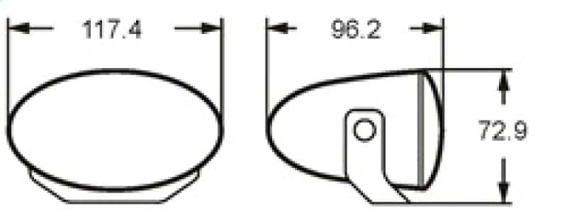 Hella — Hella FF50 Series H7 12V/55W Halogen Driving Lamp Kit
Driving Lamp Kit - view 4