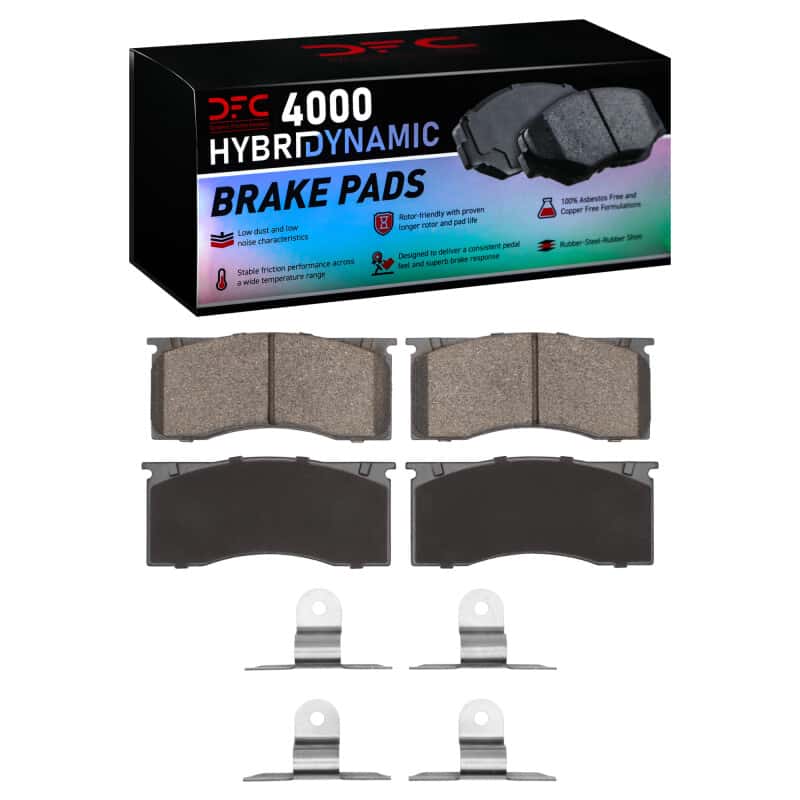 DFC — DFC 64-72 Dodge Dart Front 4000 HybriDynamic Brake Pads and Hardware Kit
DFC Brake Pad Set - view 1