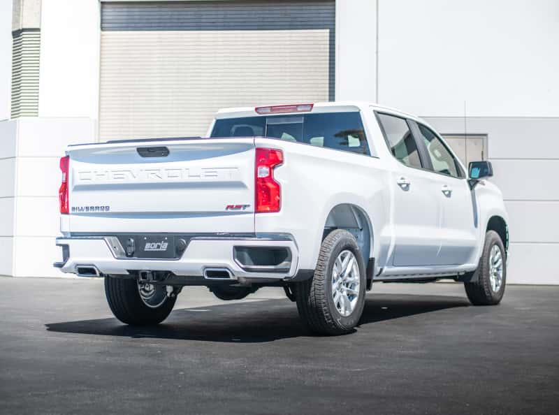 Borla — Borla 2019 Chevrolet Silverado / GMC Sierra 1500 S Type Catback Exhaust - 2.75in Pipe Diameter
Cat-Back System - view 1