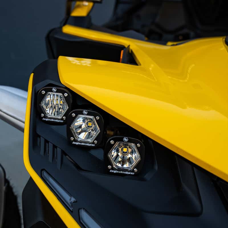 Baja Designs — Baja Designs 2024 Can-Am Maverick R Triple S1 Unlimited Headlight Kit - view 2