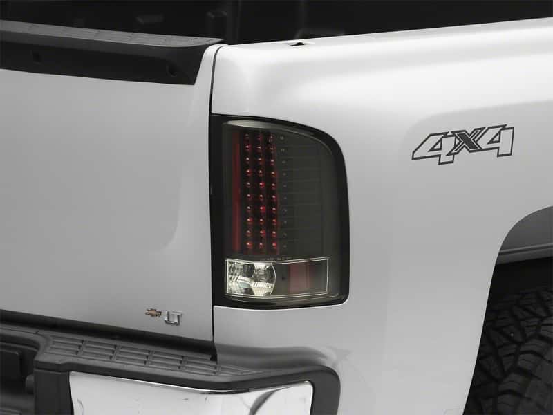 Raxiom — Raxiom 07-13 Chevrolet Silverado 1500 LED Tail Lights- Blk Housing (Clear Lens)
Lights - view 1