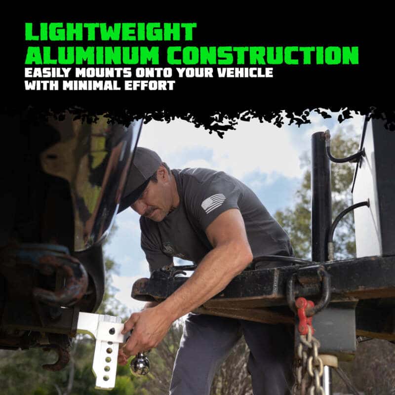 Rhino USA — Rhino USA 6In Heavy Duty Drop Hitch - 2In (Black)
Ball Mount - view 6