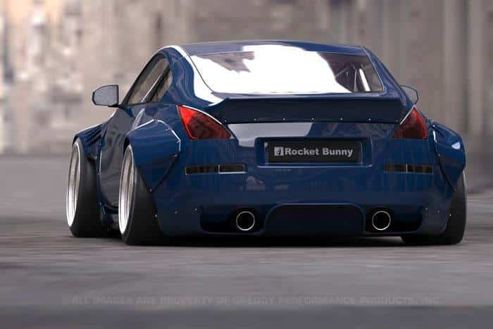GReddy — GReddy Nissan 350z (Z33) Pandem Wide Body Front Bumper - view 4