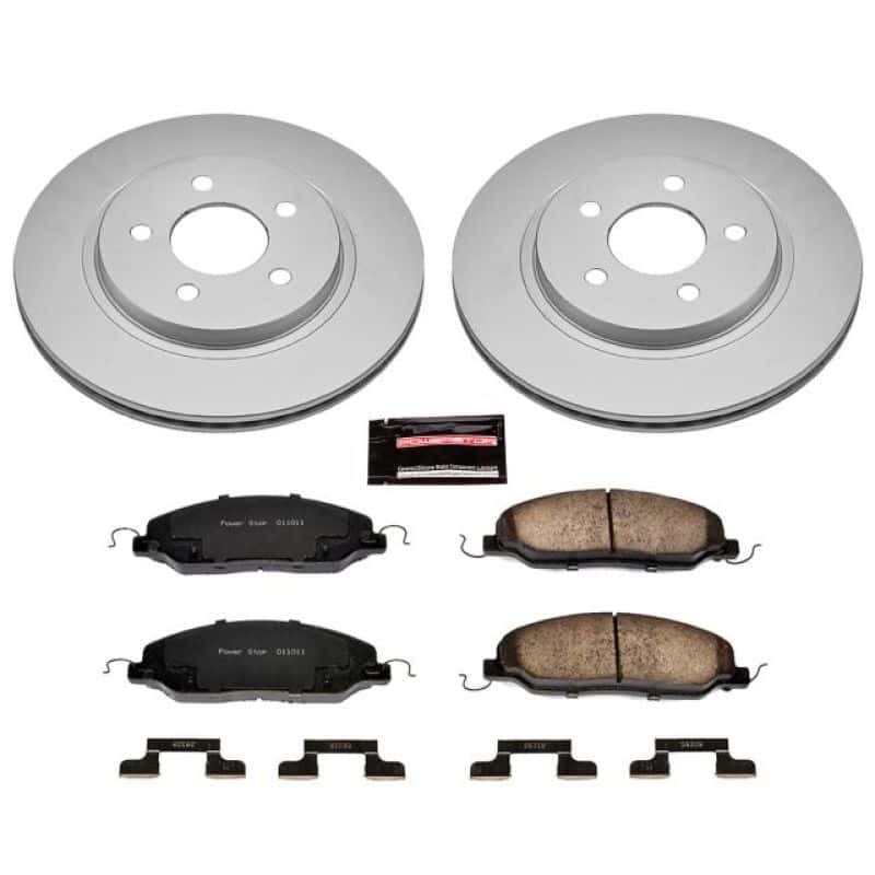 PowerStop — Power Stop 05-11 Ford Mustang Rear Z17 Evolution Geomet Coated Brake Kit - view 1