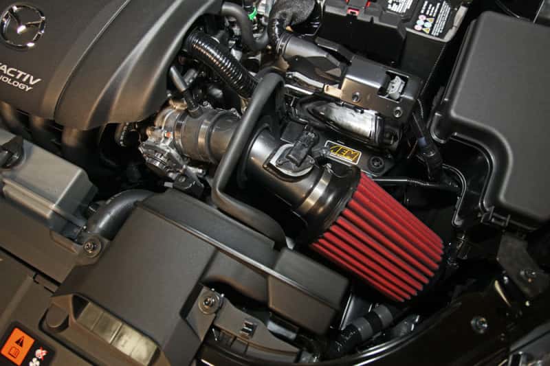 AEM Induction — AEM 15-16 Mazda 3 L4 2.0L F/I - Short Ram Air Intake System
Cold Air Intake Syst
AEM Cold Air Intake - view 6