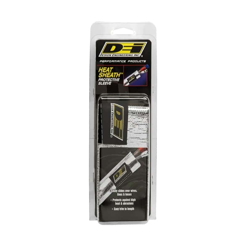 DEI — DEI Heat Sheath 1-1/4in I.D. x 3ft - Aluminized Sleeving - Sewn Edge
Heat Shield Sleeve - view 4
