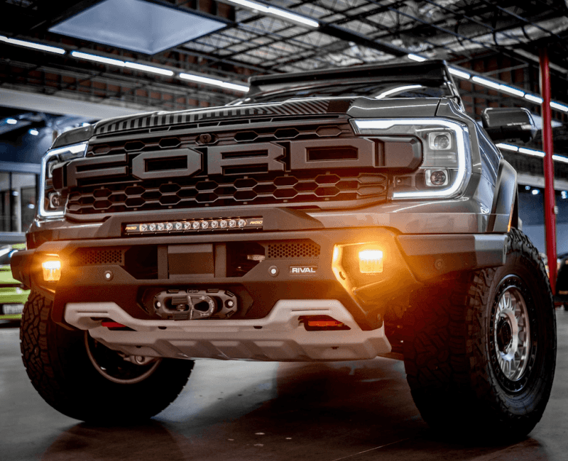 Rival 4x4 — Rival 2024-2026 Ford Ranger Raptor  Front Aluminum Bumper
Front Bumper - view 8