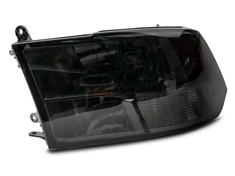 Raxiom — Raxiom 09-18 Dodge RAM 1500 Axial OEM Rep Headlights w/ Dual Bulb- Chrome Housing (Smoked Lens )
Headlights - view 5