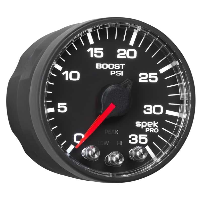 AutoMeter — Autometer Spek-Pro Gauge Boost 2 1/16in 35psi Stepper Motor W/Peak & Warn Black/Black
GA 2" BST 35 BFB SPK - view 14